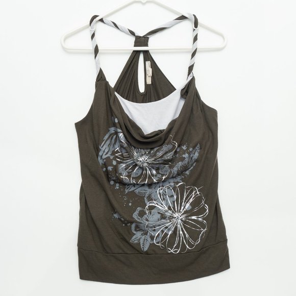 Derek Heart Y-Back Rope-Strap Tank - Picture 6 of 7